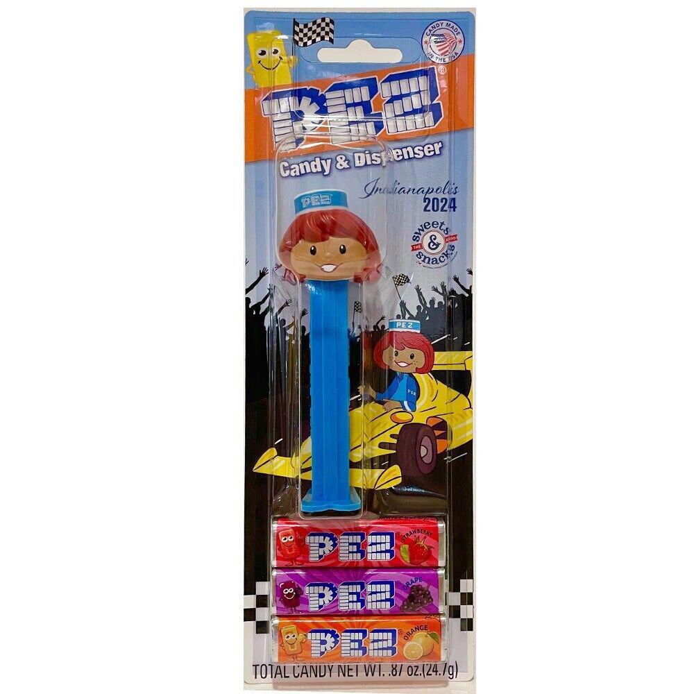 PRESALE Pez 2024 Sweets and Snacks Expo Indianapolis - Pez Girl Indy Race Car